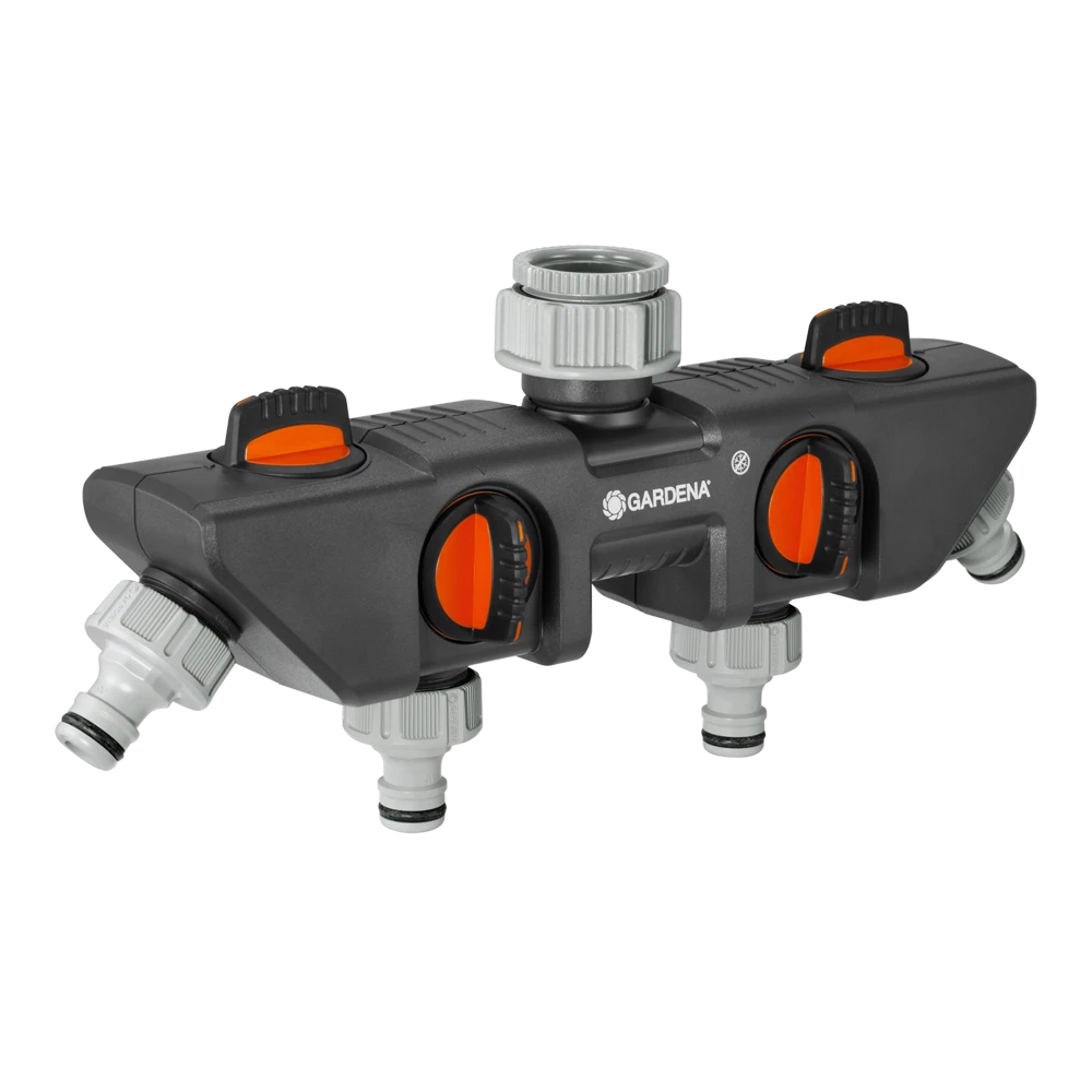 4-weg Waterverdeler - Gardena 1 4-weg Waterverdeler - Gardena