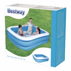 Bestway Opblaasbaar Zwembad - Familie - 211x132x46cm -Gardena Winkel bestway opblaasbaar zwembad familie 211x132x46cm 3