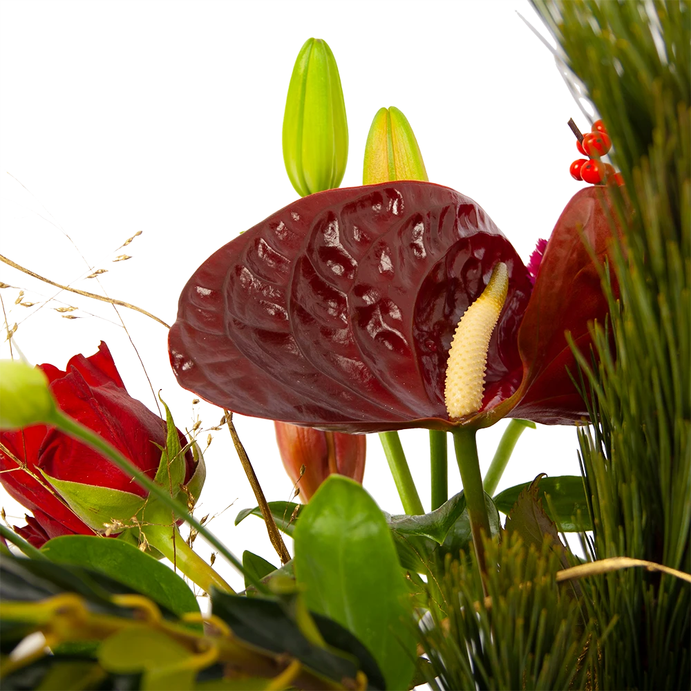 Boeket Liefdevolle Kerst Groot 4 Boeket Liefdevolle Kerst Groot - Afbeelding 4