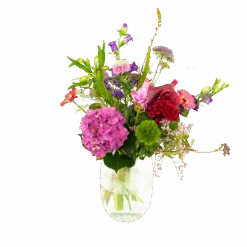 Boeket Paarse Passie Middel