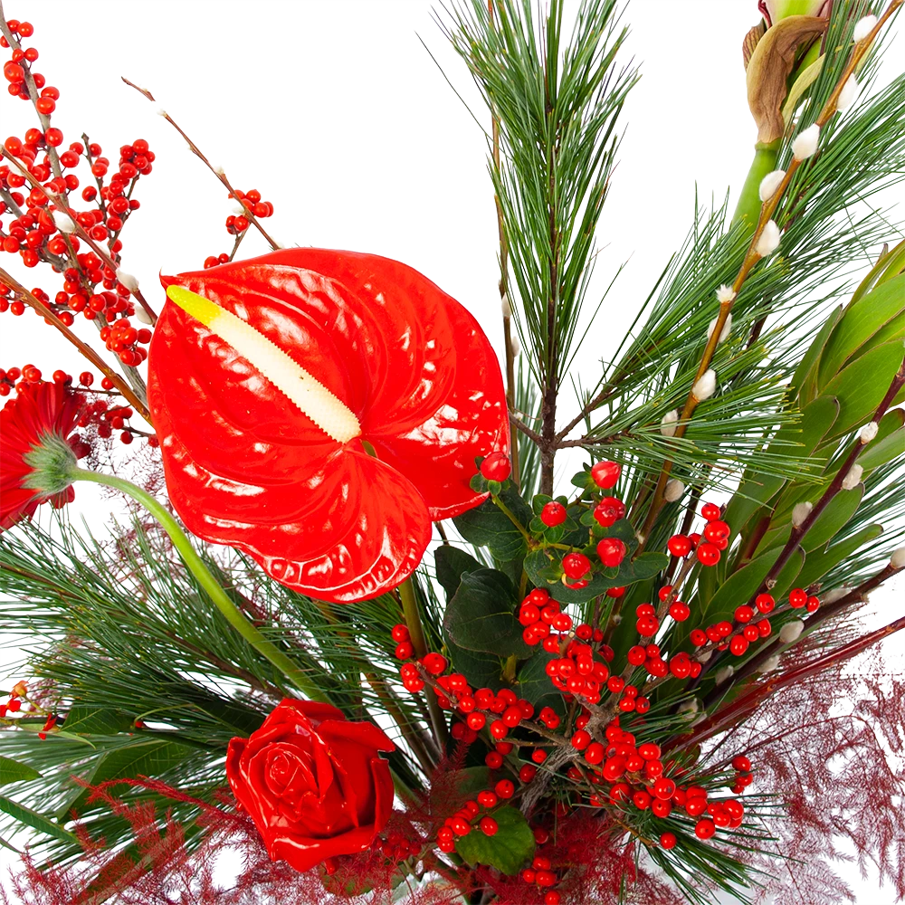 Boeket Winterwonderland Middel 2 Boeket Winterwonderland Middel - Afbeelding 2