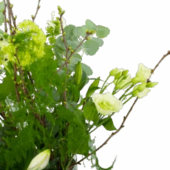 Boeket Witte Winter Klein -Gardena Winkel boeket witte winter boeketten 3