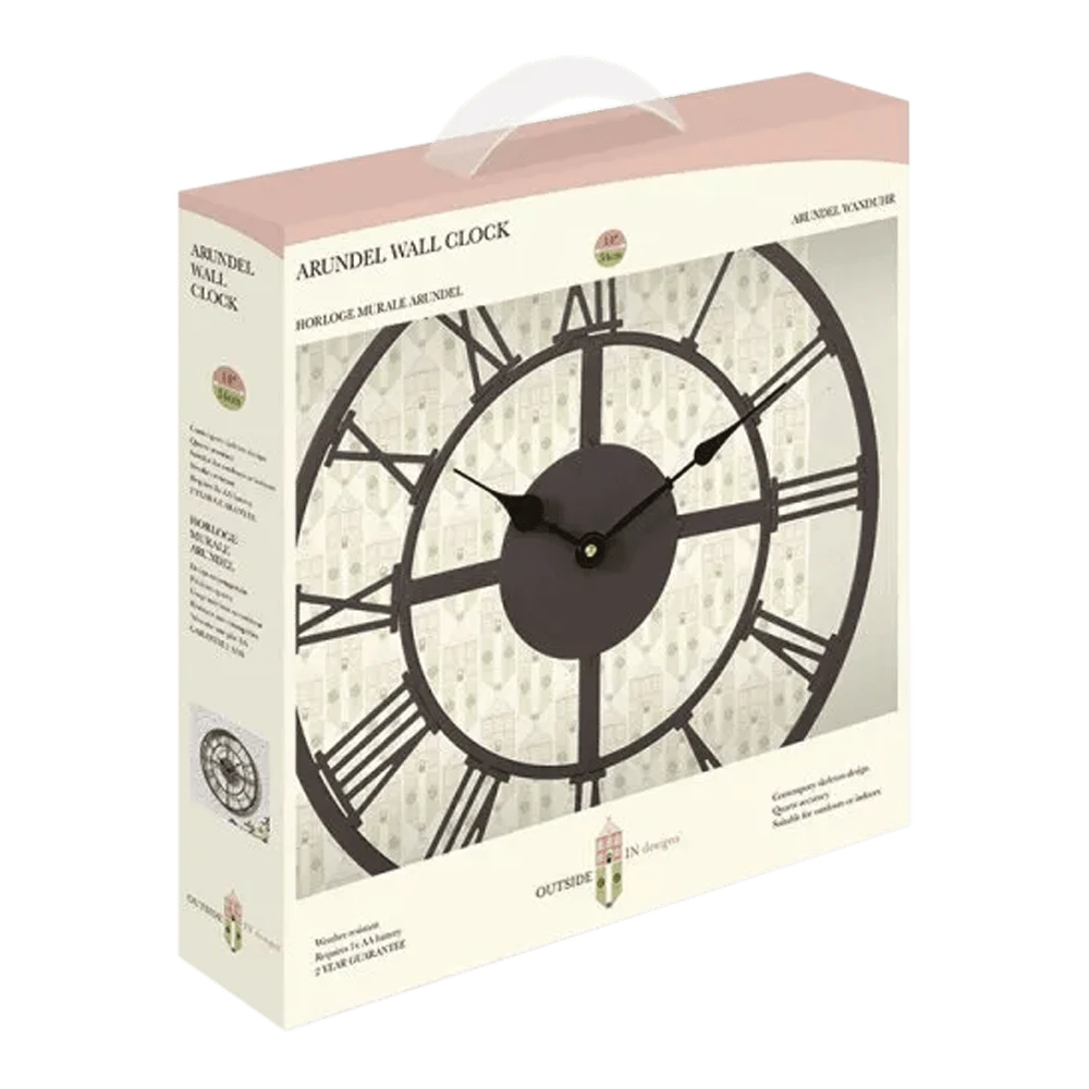Buitenklok Arundel - 35cm 2 Buitenklok Arundel - 35cm - Afbeelding 2