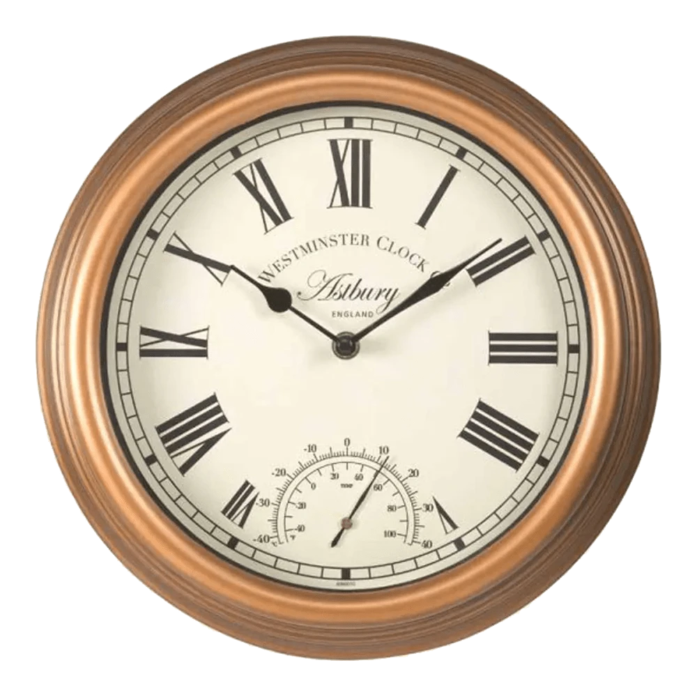 Buitenklok Astbury - 2in1 - 30cm 1 Buitenklok Astbury - 2in1 - 30cm