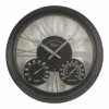Buitenklok Exeter - 3in1 - 38cm - Zwart