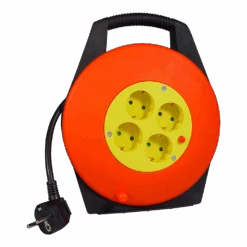 Calex Kabelhaspel Met 4 Stopcontacten - 10m
