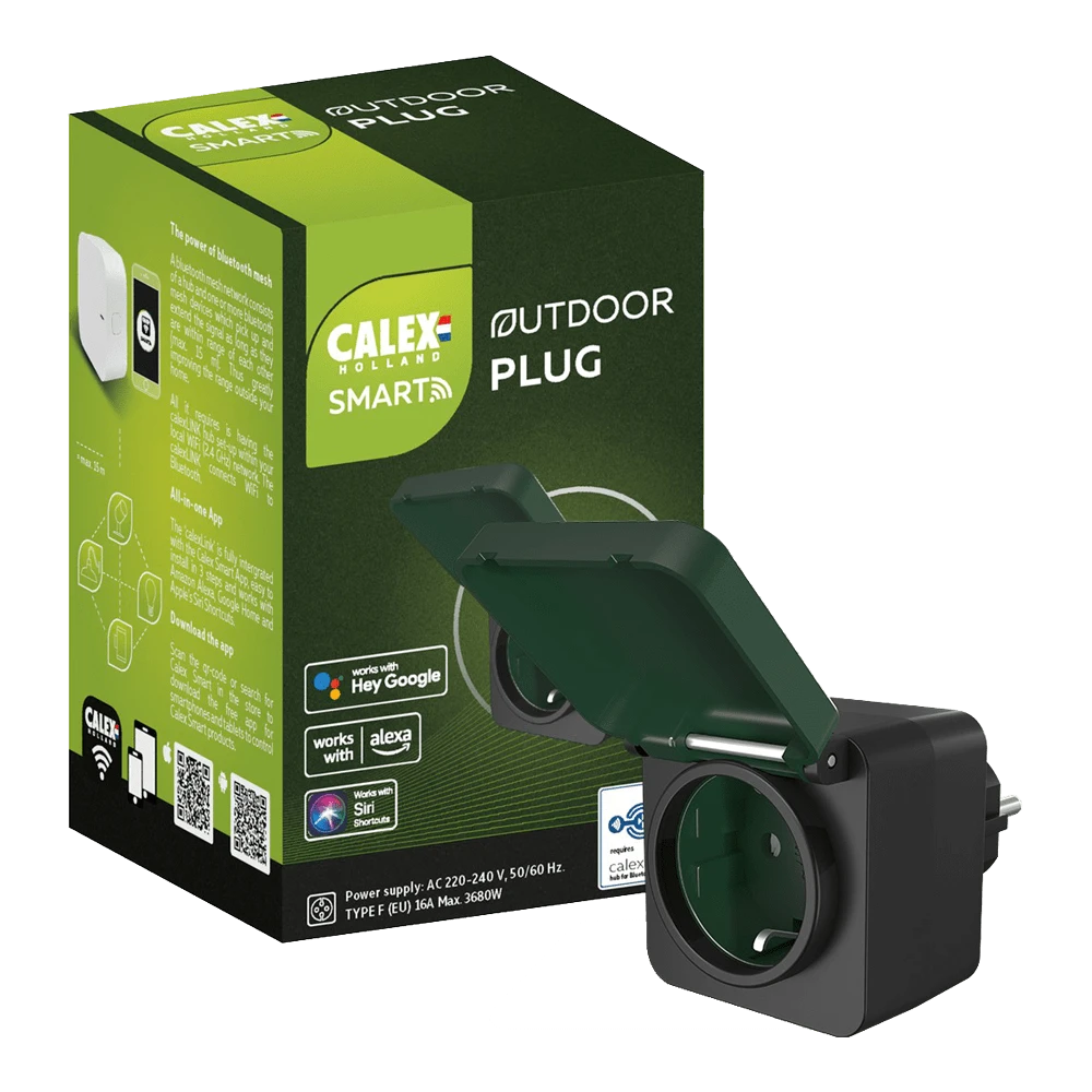 Calex Smart Outdoor Plug Bluetooth Mesh 1 Calex Smart Outdoor Plug Bluetooth Mesh
