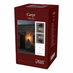 Konstsmide Carpi 230V Staande Buitenlamp Op Of Neerwaarts E27, 16.5x33cm, Transparant Glas, Max 60W -Gardena Winkel carpi 230v staande buitenlamp op of neerwaarts e27 165x33cm transparant 6