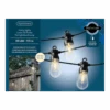 Lumineo Feestverlichting Lichtsnoer - Peervorm - 950cm - 20 LEDS - Warm Wit