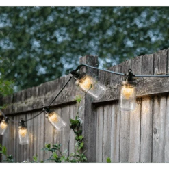 Lumineo Feestverlichting Lichtsnoer Weckpotjes - 950cm - 20 LEDS - Klassiek Warm 7 Lumineo Feestverlichting Lichtsnoer Weckpotjes - 950cm - 20 LEDS - Klassiek Warm -Gardena Winkel feestverlichting lichtsnoer weckpotjes 950cm 20 leds klassiek warm netstroom 5 3