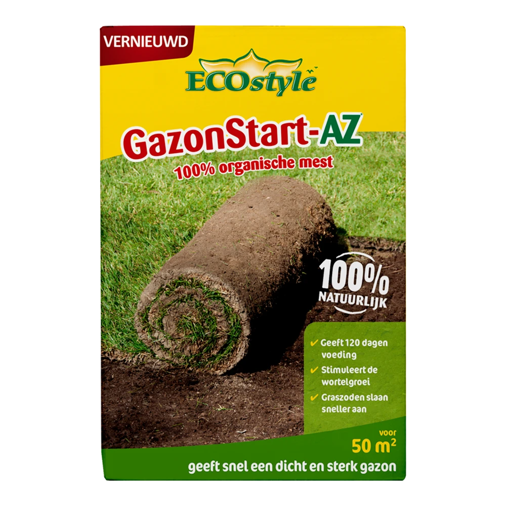 EcoStyle GazonStart-AZ 1,8kg - Gazonmeststof 1 EcoStyle GazonStart-AZ 1,8kg - Gazonmeststof