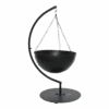 Hangende Vuurschaal - D60cm - Zwart