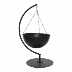 Hangende Vuurschaal - D60cm - Zwart