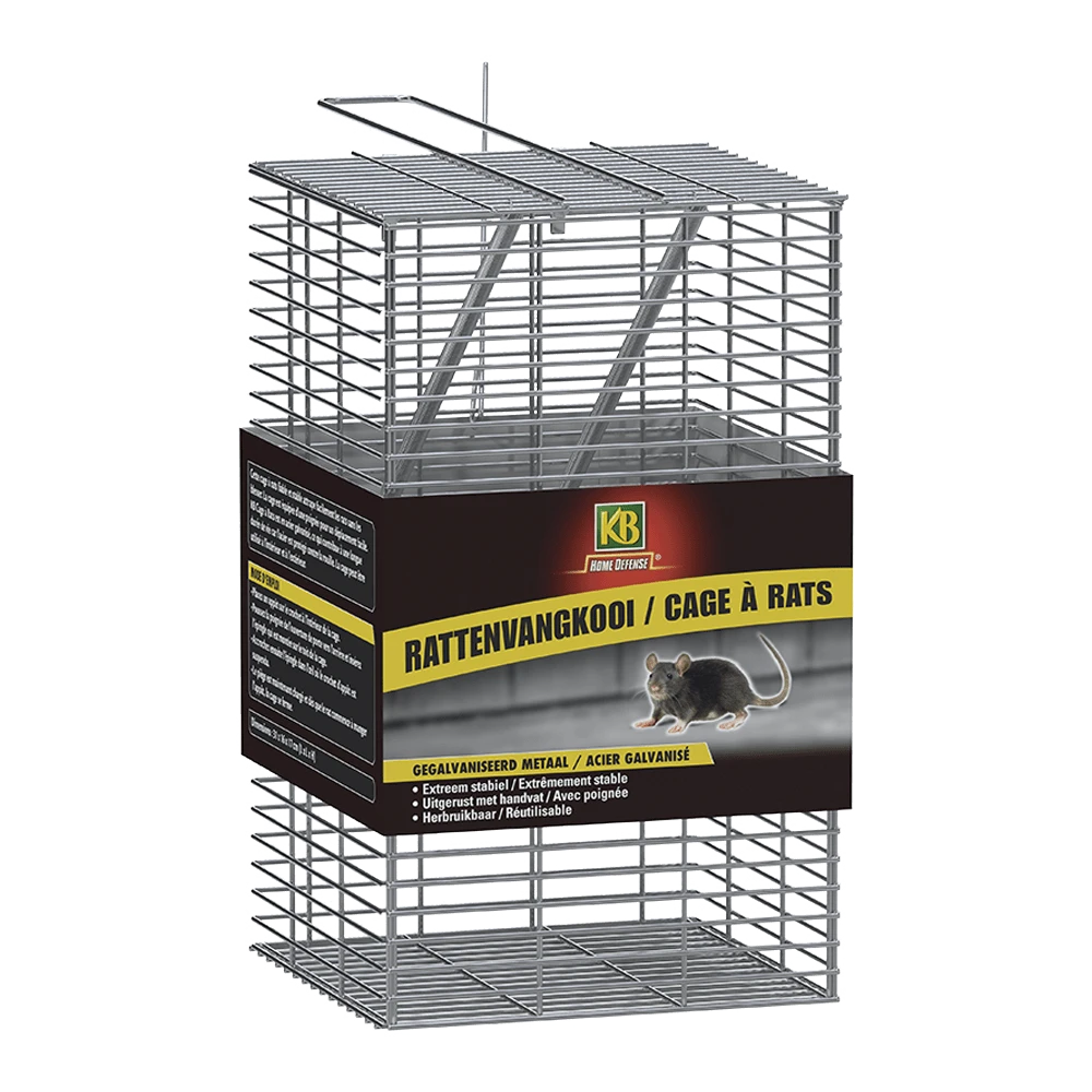 KB Rattenvangkooi 1 Stuk - Insecten En Ongedierte 1 KB Rattenvangkooi 1 Stuk - Insecten En Ongedierte