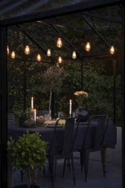 Lichtsnoer Feestverlichting Edison LED Koppelbaar + Dimbaar - Startset - 10m - 10 LED's - Konstsmide 7 Lichtsnoer Feestverlichting Edison LED Koppelbaar + Dimbaar - Startset - 10m - 10 LED's - Konstsmide -Gardena Winkel lichtsnoer feestverlichting edison led koppelbaar dimbaar startset 10m 10 led s 3