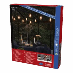 Lichtsnoer Feestverlichting Edison LED Koppelbaar + Dimbaar - Startset - 10m - 10 LED's - Konstsmide 9 Lichtsnoer Feestverlichting Edison LED Koppelbaar + Dimbaar - Startset - 10m - 10 LED's - Konstsmide -Gardena Winkel lichtsnoer feestverlichting edison led koppelbaar dimbaar startset 10m 10 led s 5