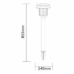 Luxform Hybride Solar Tuinlamp Oklahoma 150 Lumen -Gardena Winkel luxform hybride solar tuinlamp oklahoma 150 lumen solar batterij 4 2