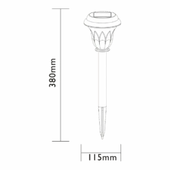 Luxform Hybride Solar Tuinlamp Vermont 10 Lumen -Gardena Winkel luxform hybride solar tuinlamp vermont 10 lumen solar batterij 4 2