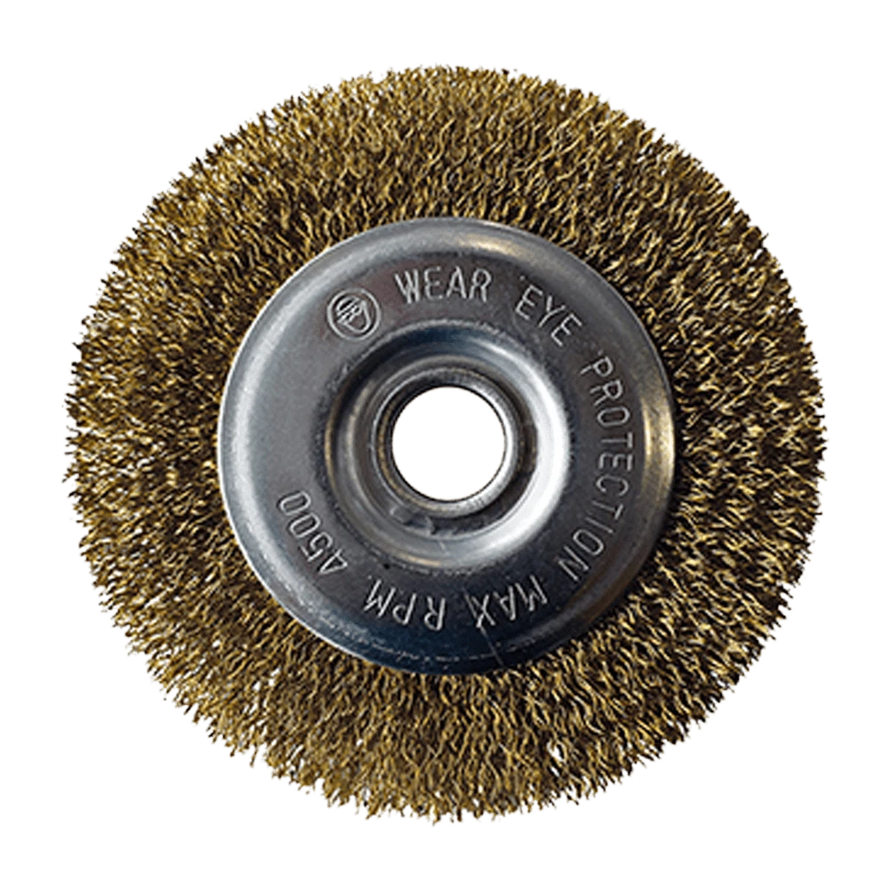 Messing Gecoate Stalen Voegenborstel - Gloria 1 Messing Gecoate Stalen Voegenborstel - Gloria