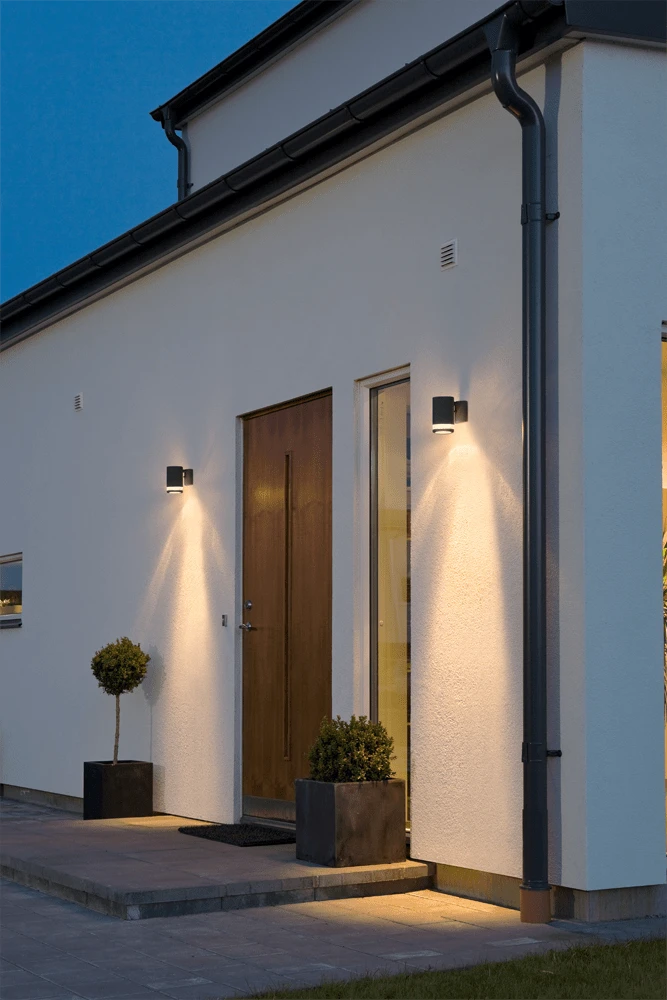 Konstsmide Modena 230V Wandlamp Triade Neerwaarts Single Strip 13.5cm, GU10, Max 35W - Afbeelding 2