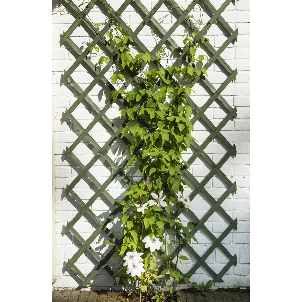 Nature - Houten Klimrek Groen 100x200cm 3 Nature - Houten Klimrek Groen 100x200cm - Afbeelding 3