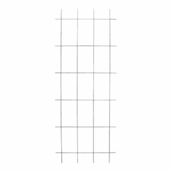 Nature - Metalen Klimrek Geplastificeerd Grijs H145x57cm