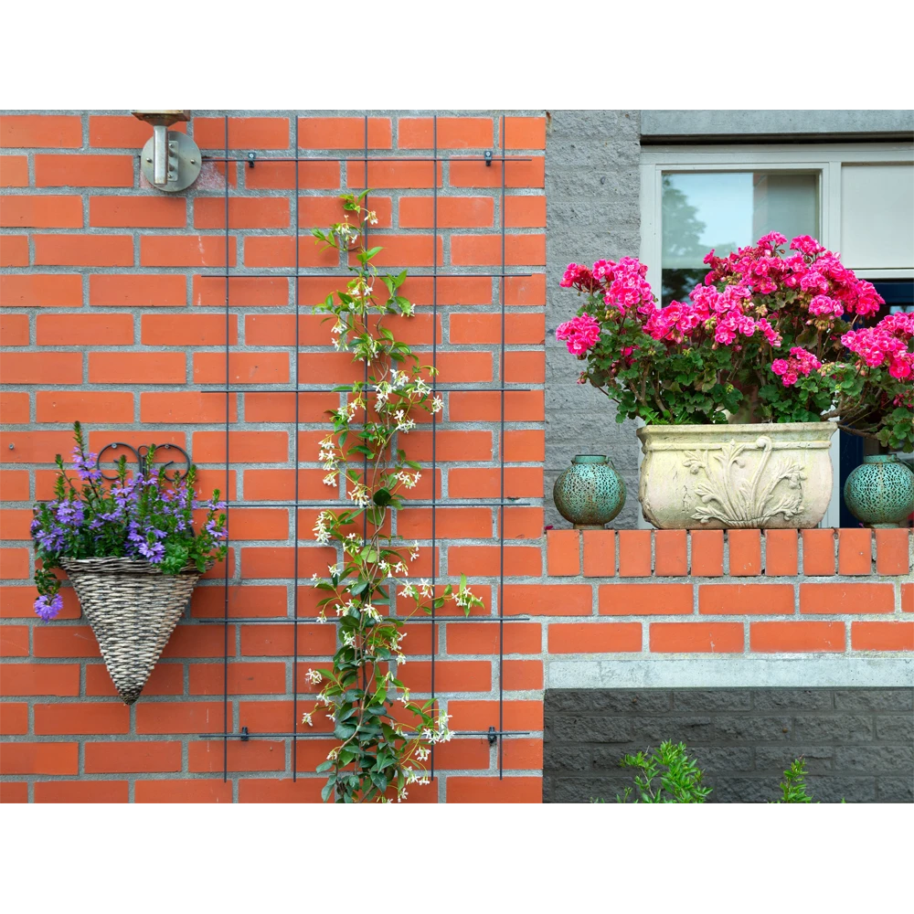 Nature - Metalen Klimrek Geplastificeerd Groen H145x72,5cm 3 Nature - Metalen Klimrek Geplastificeerd Groen H145x72,5cm - Afbeelding 3