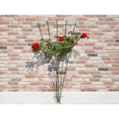 Nature - Metalen Klimrekv Geplastificeerd Groen H145x5/75cm -Gardena Winkel nature metalen klimrekv geplastificeerd groen h145x5 75cm 3 2