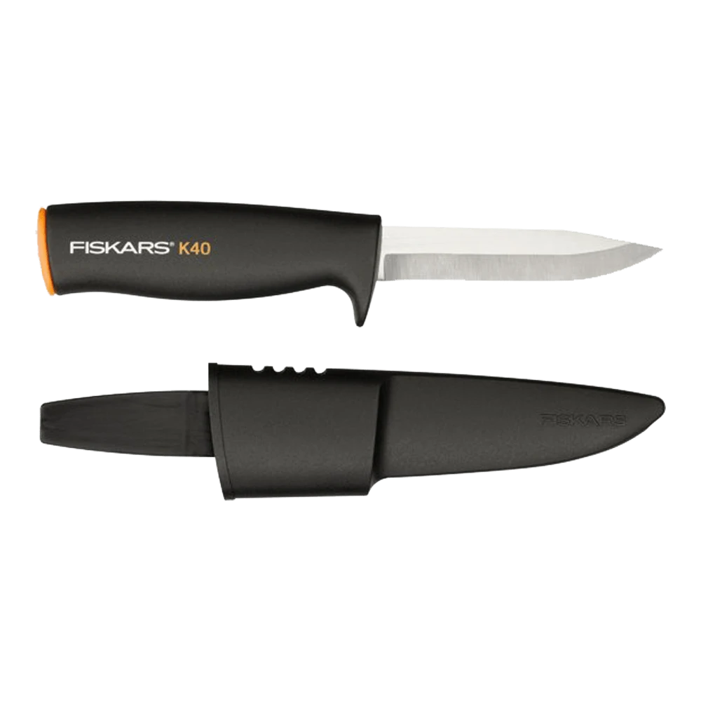 Outdoor Mes 21cm K40 - Fiskars 1 Outdoor Mes 21cm K40 - Fiskars