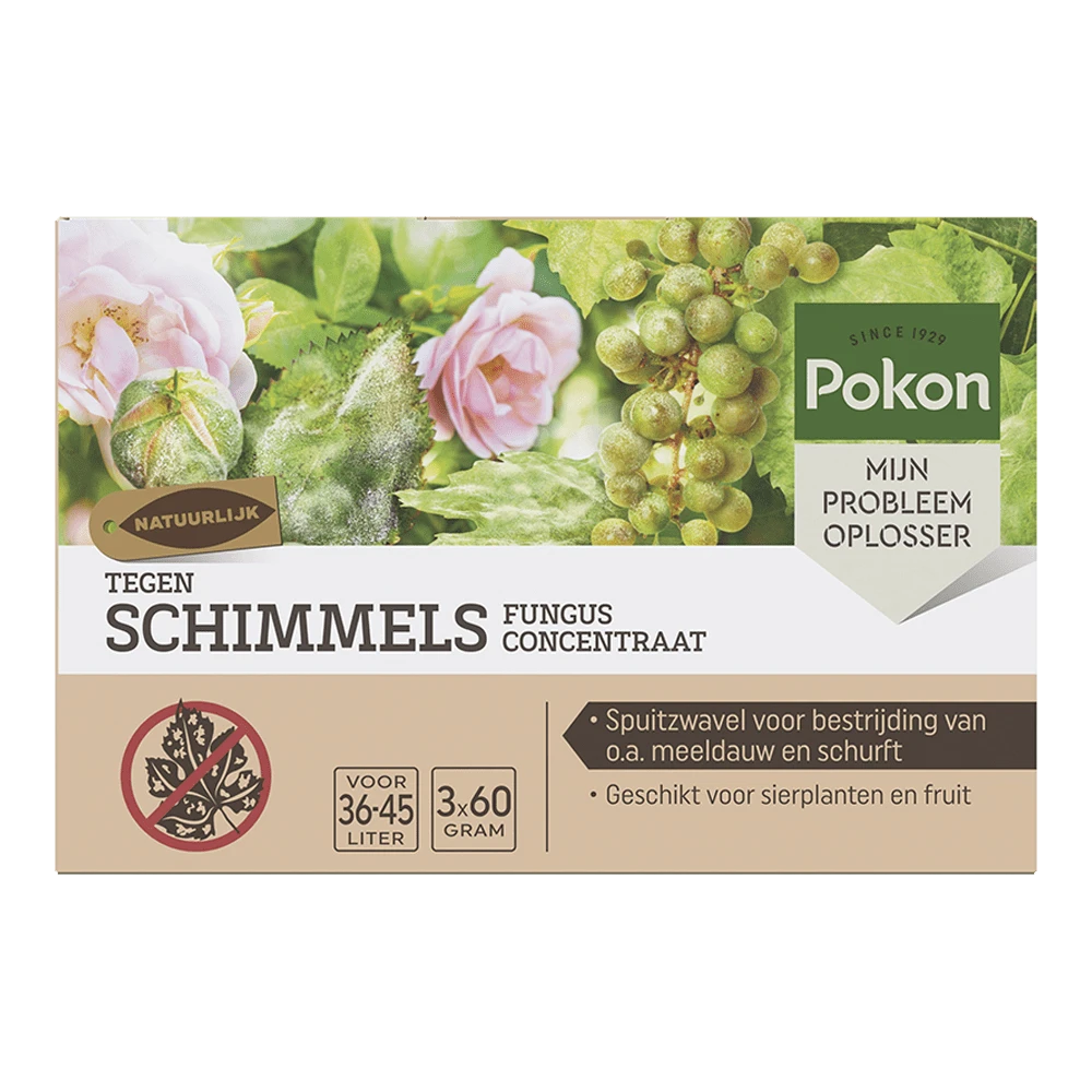 Pokon Tegen Schimmels Fungus Concentraat 180gr - Schimmels 1 Pokon Tegen Schimmels Fungus Concentraat 180gr - Schimmels