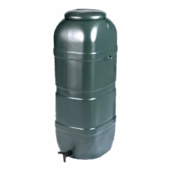 Regenton 100L Kunststof 'slimline' - Groen H96x36x32cm - Nature