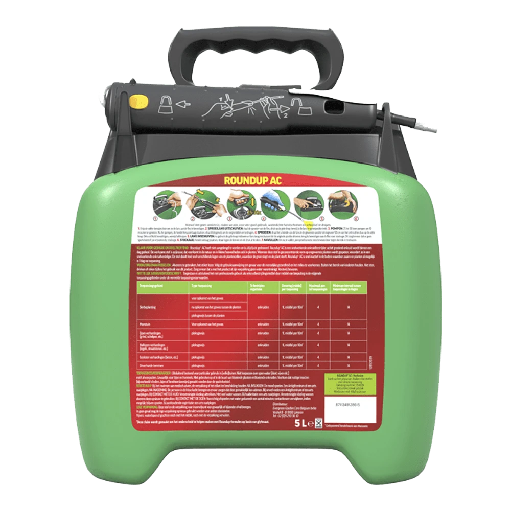 ROUNDUPu00ae AC Snel Onkruidvrij Onkruiddrukspuit 5L - Onkruid En Aanslag 2 ROUNDUPu00ae AC Snel Onkruidvrij Onkruiddrukspuit 5L - Onkruid En Aanslag - Afbeelding 2