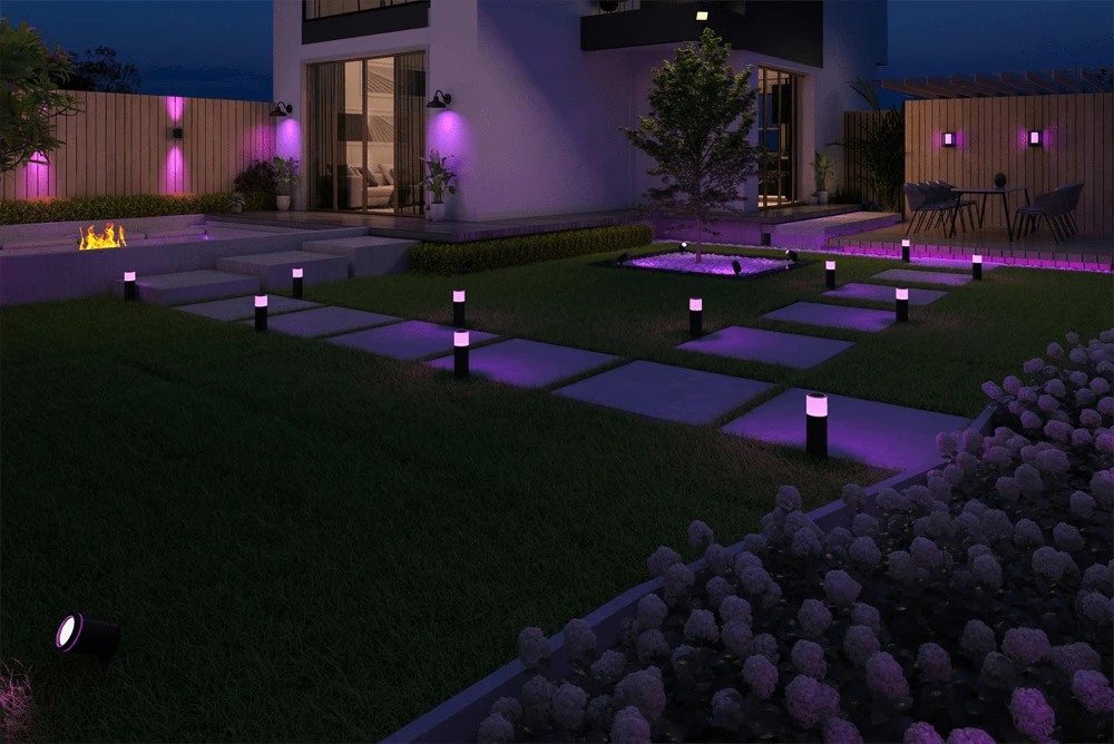 Calex Smart Outdoor Tuinnpost RGB CCT - 4W 380lm 4 Calex Smart Outdoor Tuinnpost RGB CCT - 4W 380lm - Afbeelding 4