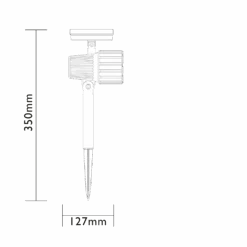 Luxform Solar Tuinspot Salamanca -Gardena Winkel solar ayr 1x salamanca solar 3 3