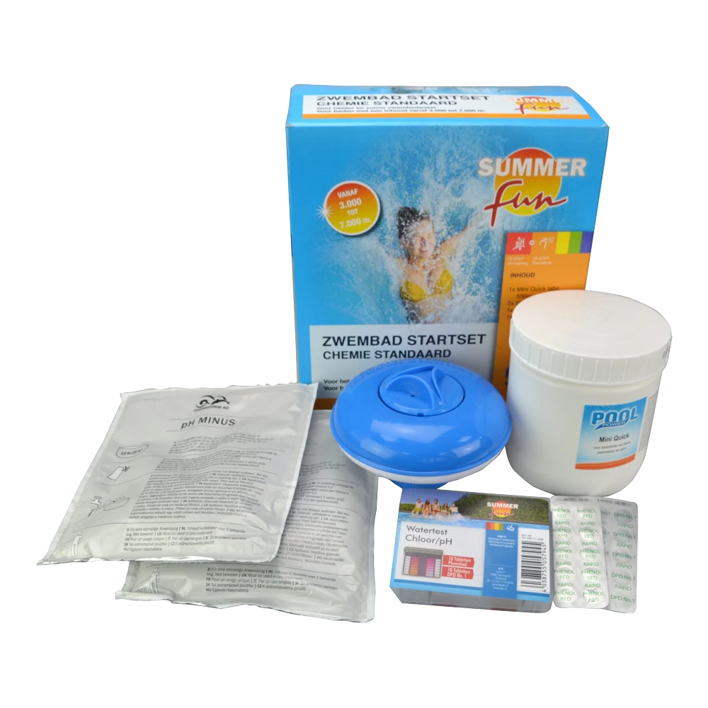 Summer Fun Zwembad Startset Chemie Standaard 1 Summer Fun Zwembad Startset Chemie Standaard