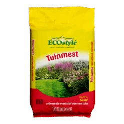 EcoStyle Tuinmest 5kg - Tuinplanten Voeding, Gazonmeststof
