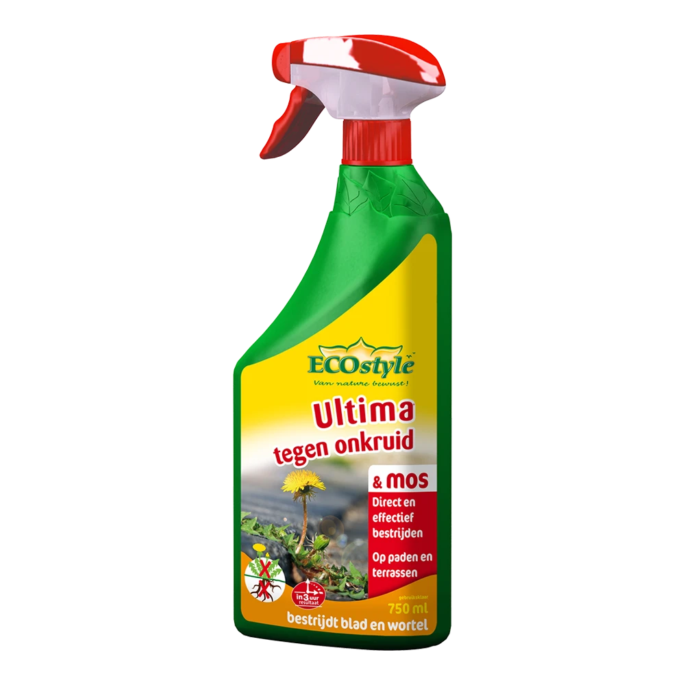 EcoStyle Ultima Onkruid & Mos Gebruiksklaar 750ml - Onkruid En Aanslag 1 EcoStyle Ultima Onkruid & Mos Gebruiksklaar 750ml - Onkruid En Aanslag