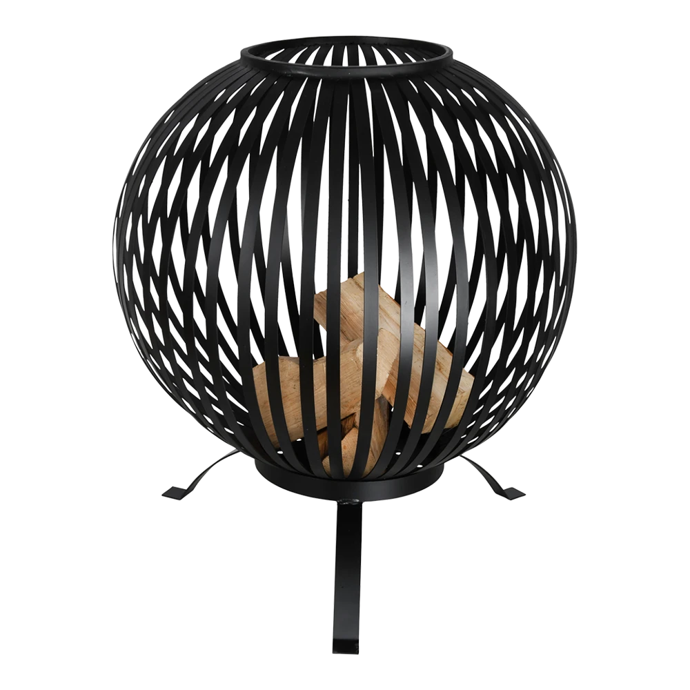 Vuurbal Met Strepen - D60cm - Fancy Flames 1 Vuurbal Met Strepen - D60cm - Fancy Flames