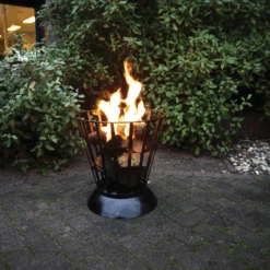 Vuurschaal En -korf - 2in1 - Fancy Flames -Gardena Winkel vuurschaal en korf 2in1 fancy flames 4