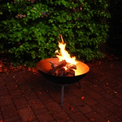Vuurschaal Op Standaard - D60cm - Fancy Flames -Gardena Winkel vuurschaal op standaard d60cm fancy flames 3