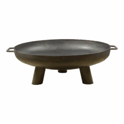 Vuuschaal Staal - D70cm - Fancy Flames