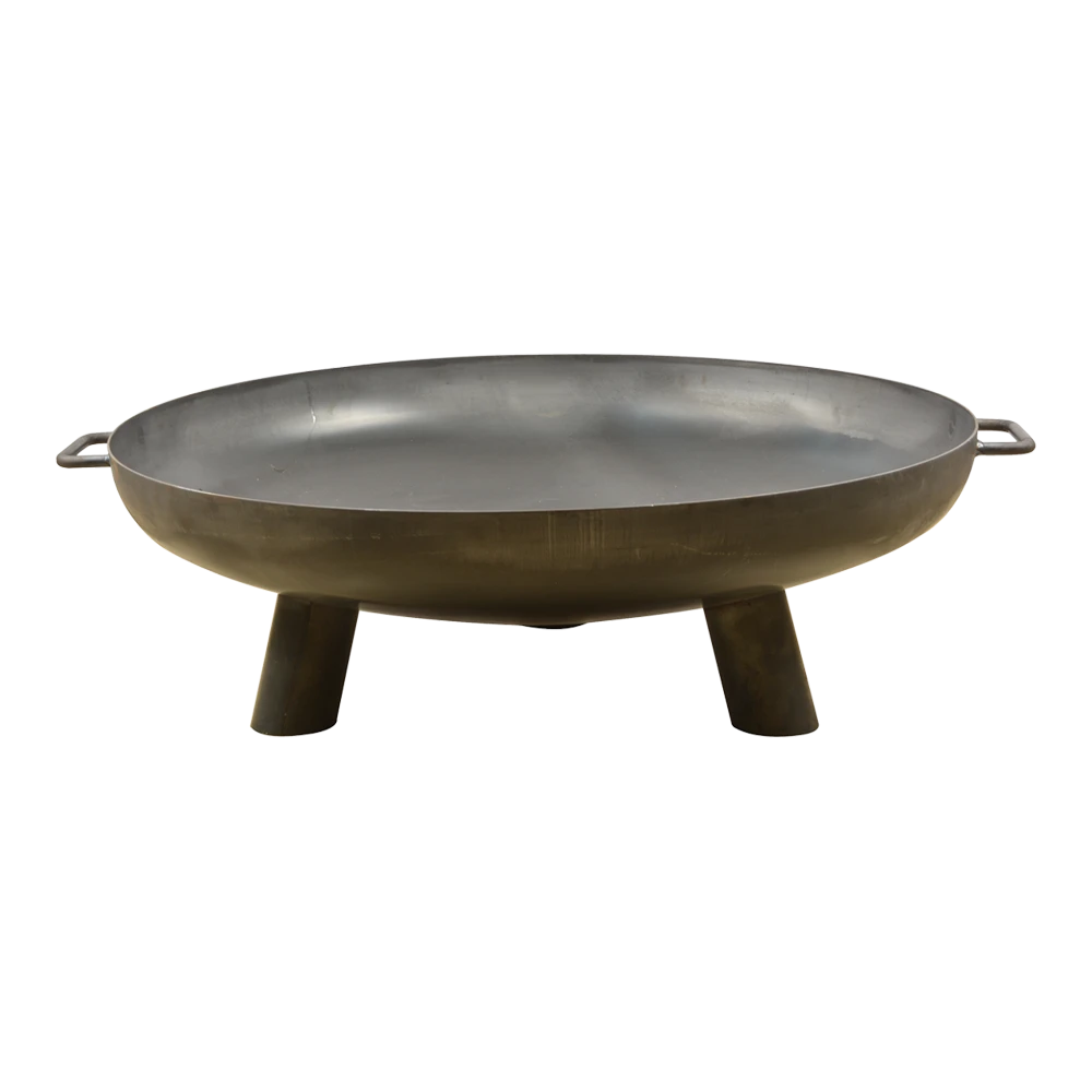 Vuuschaal Staal - D80cm - Fancy Flames 1 Vuuschaal Staal - D80cm - Fancy Flames