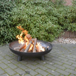 Vuuschaal Staal - D80cm - Fancy Flames 7 Vuuschaal Staal - D80cm - Fancy Flames -Gardena Winkel vuuschaal staal d80cm fancy flames 4