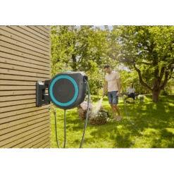 Wandslangenbox RollUp - XL - 35m - Blauw - Gardena -Gardena Winkel wandslangenbox rollup xl 35m blauw gardena 6 6